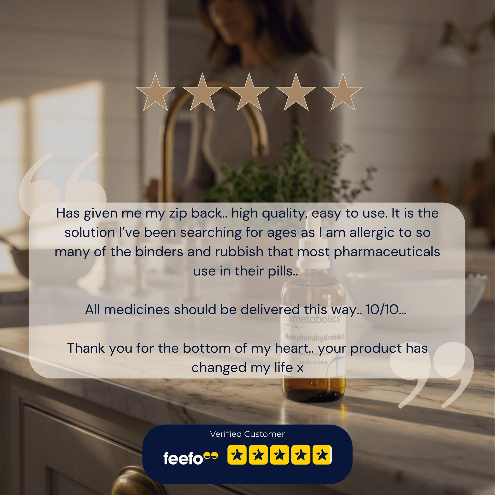 US Methyltetrahydrofolate Liquid - Metabolics