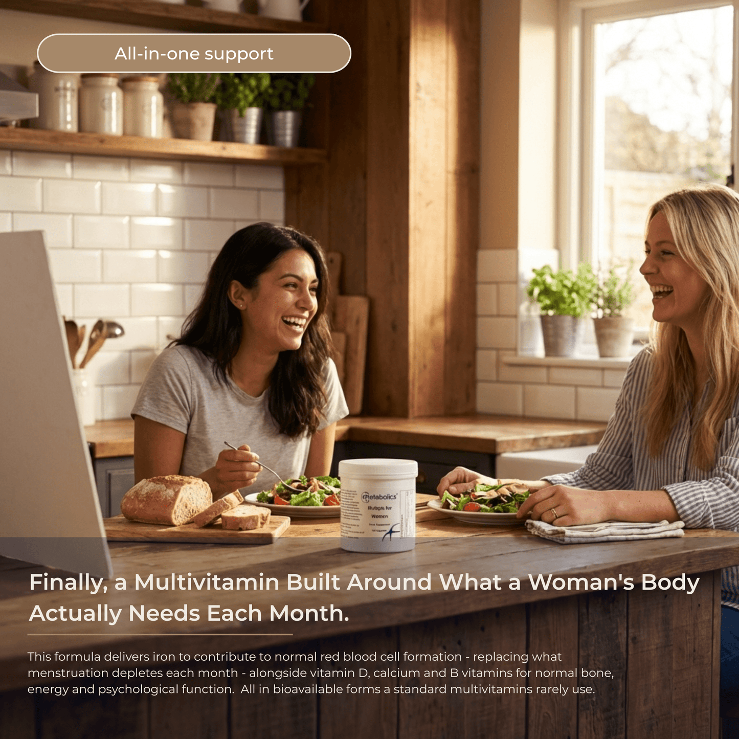 US Multiple For Women - 120 Capsules - Metabolics