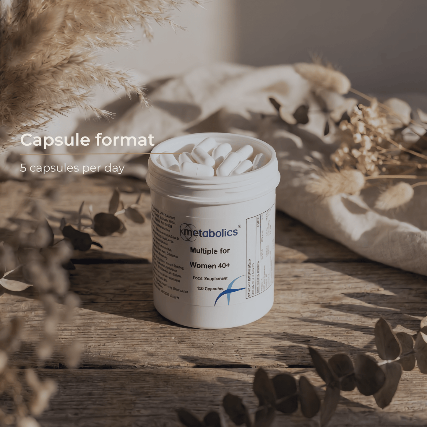 US Multiple for Women 40 + (Pot Of 150 Capsules) - Metabolics