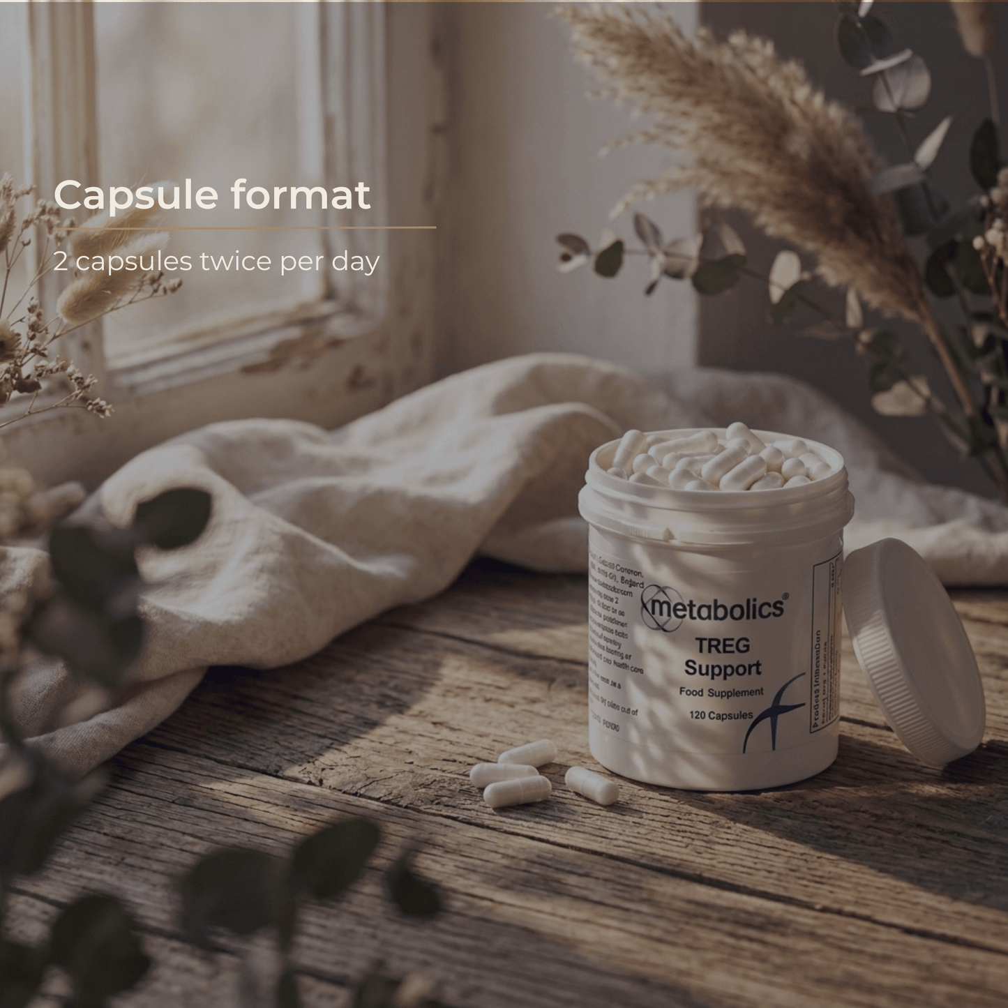 US TREG Support - 120 capsules - Metabolics