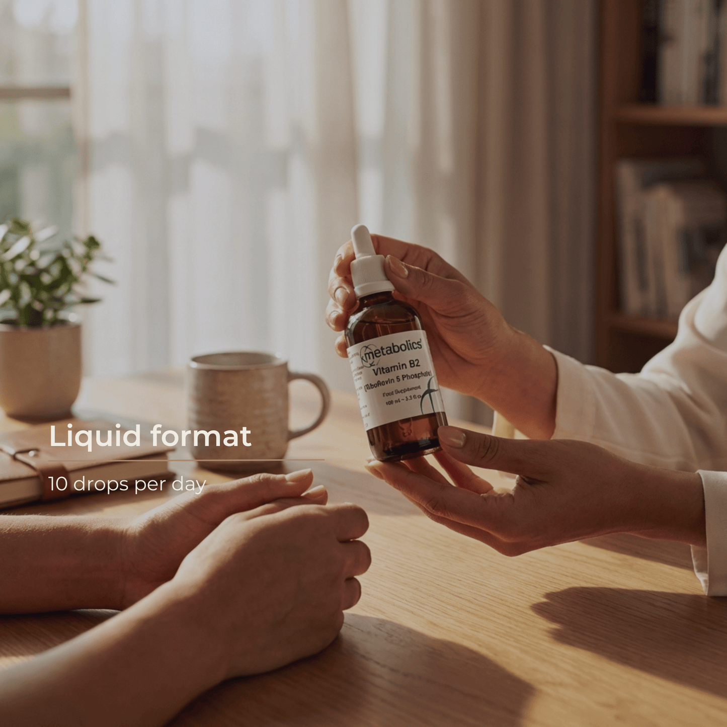 US Vitamin B2 (Riboflavin 5 Phosphate) Liquid - Metabolics