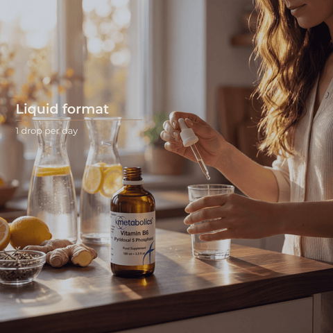 US Vitamin B6 Pyridoxal - 5 - Phosphate Liquid - Metabolics