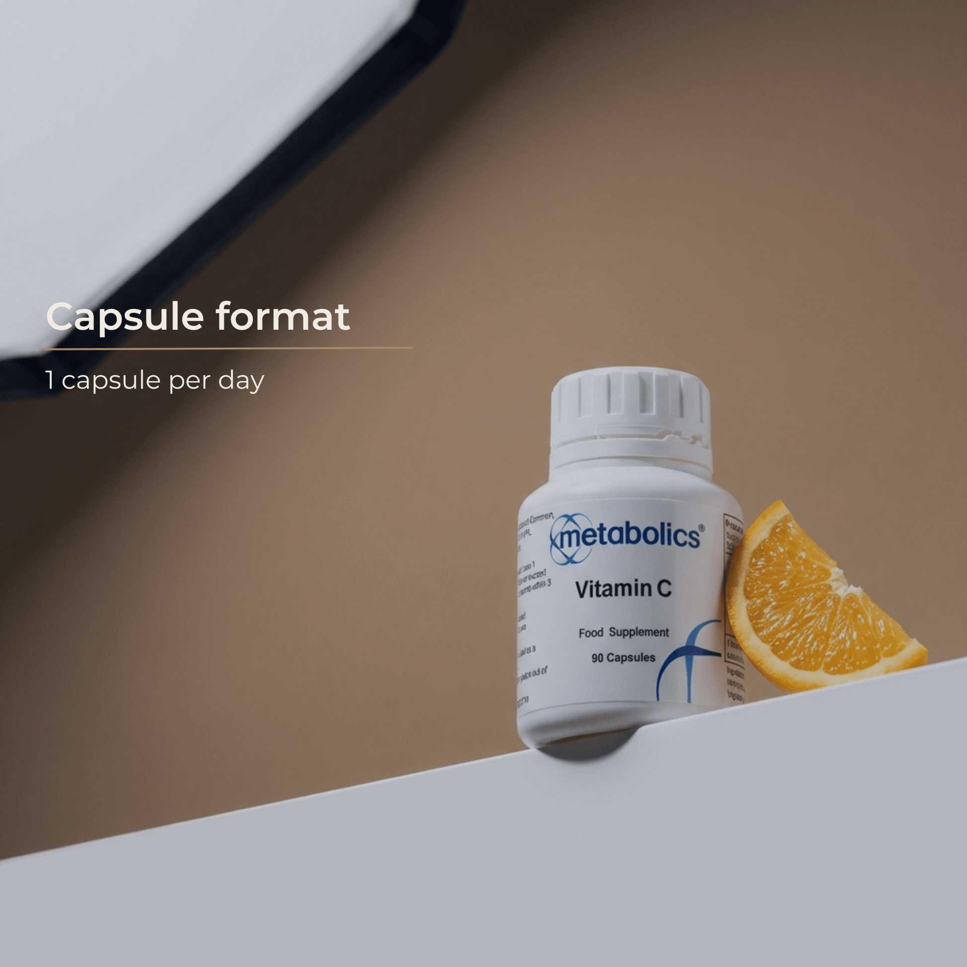 US Vitamin C - 90 capsules - Metabolics