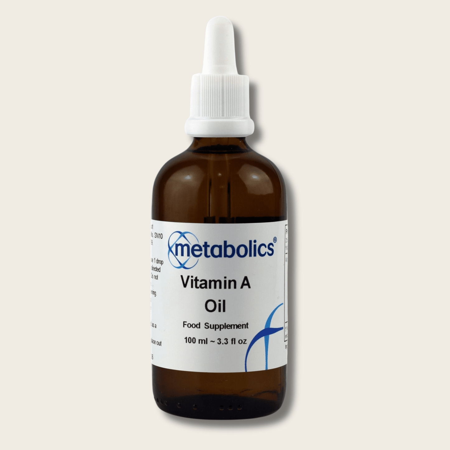 Vitamin A Oil (100ml) - Metabolics