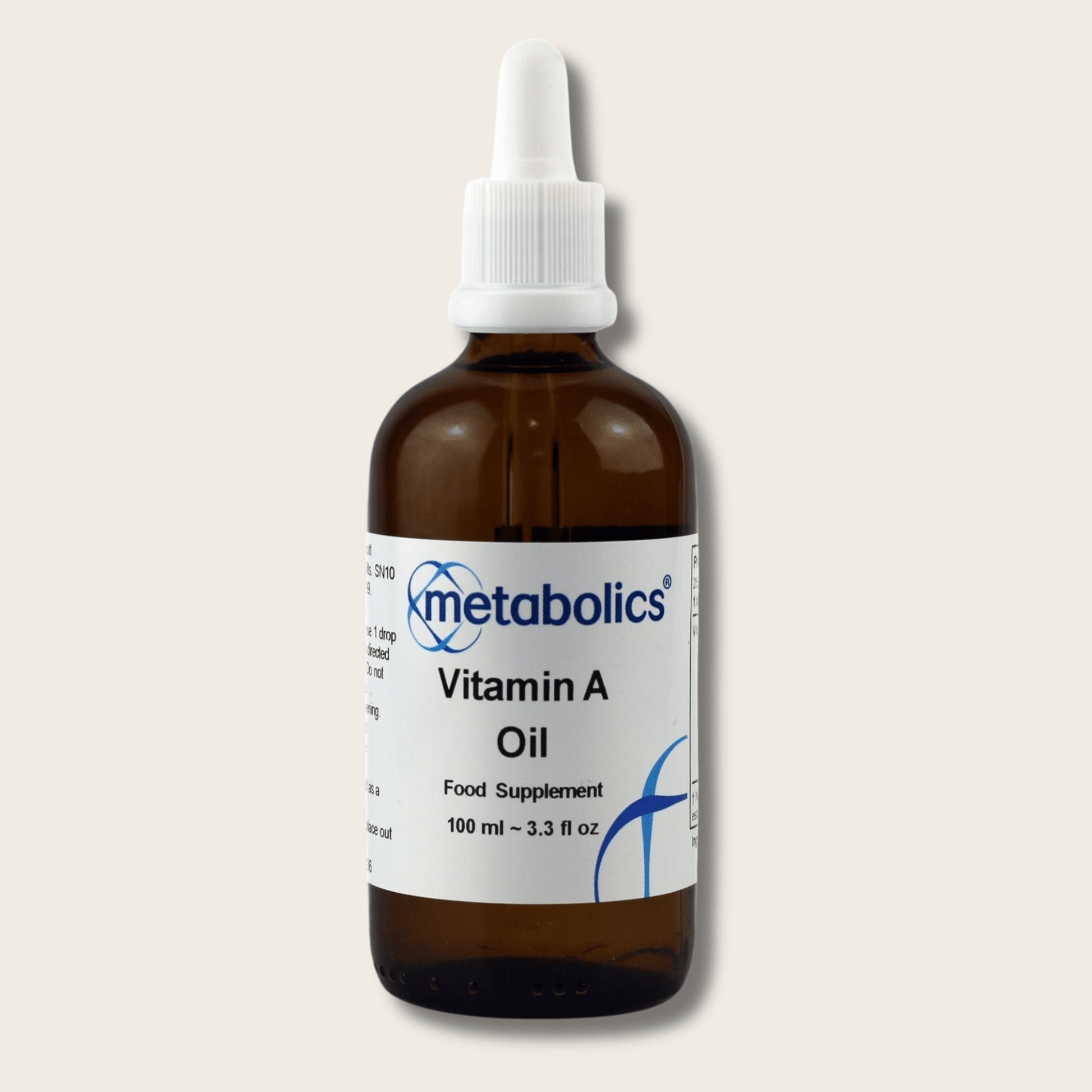 Vitamin A Oil (100ml) - Metabolics