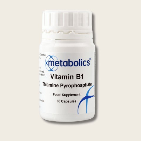 Vitamin B1 Thiamine Pyrophosphate - 60 capsules - Metabolics