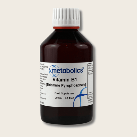 Vitamin B1 Thiamine Pyrophosphate Liquid | Active B1 for Energy & Heart Health - Metabolics