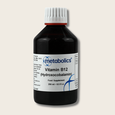 Vitamin B12 (Hydroxocobalamin) Liquid - Metabolics
