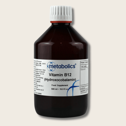 Vitamin B12 (Hydroxocobalamin) Liquid - Metabolics