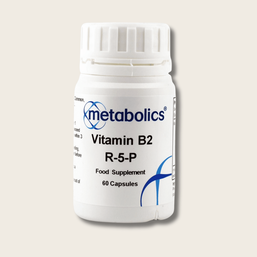 Vitamin B2 (Riboflavin 5 Phosphate) - 60 capsules - Metabolics