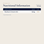 Vitamin B2 (Riboflavin 5 Phosphate) Liquid - Metabolics