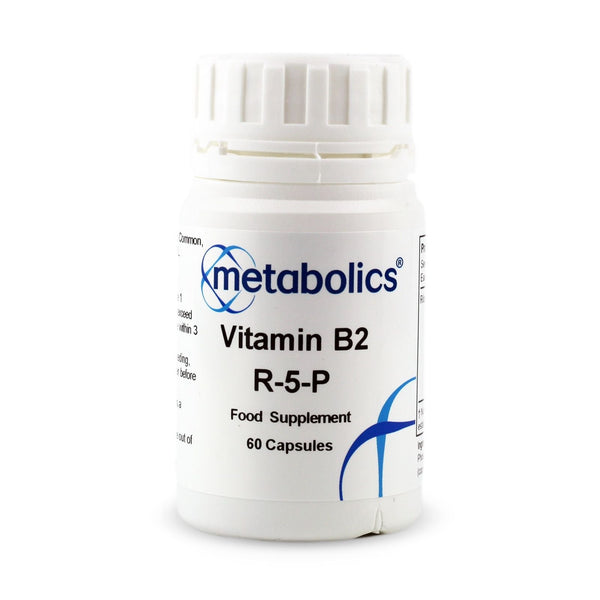 Vitamin B2 (Riboflavin 5 Phosphate) 60 Capsules | Metabolics