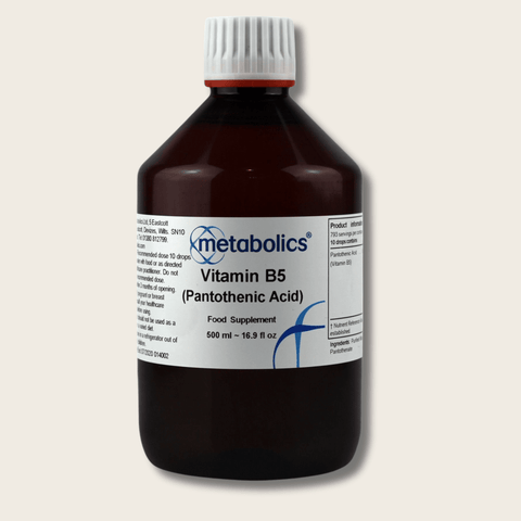 Vitamin B5 (Pantothenic Acid) Liquid - Metabolics