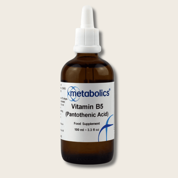 Vitamin B5 (Pantothenic Acid) Liquid - Metabolics