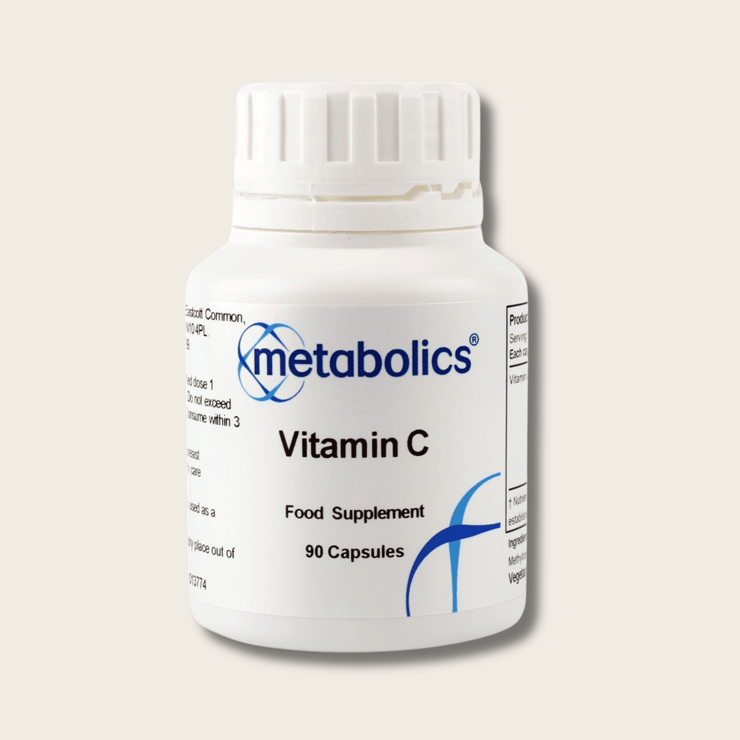 Vitamin C - 90 capsules - Metabolics