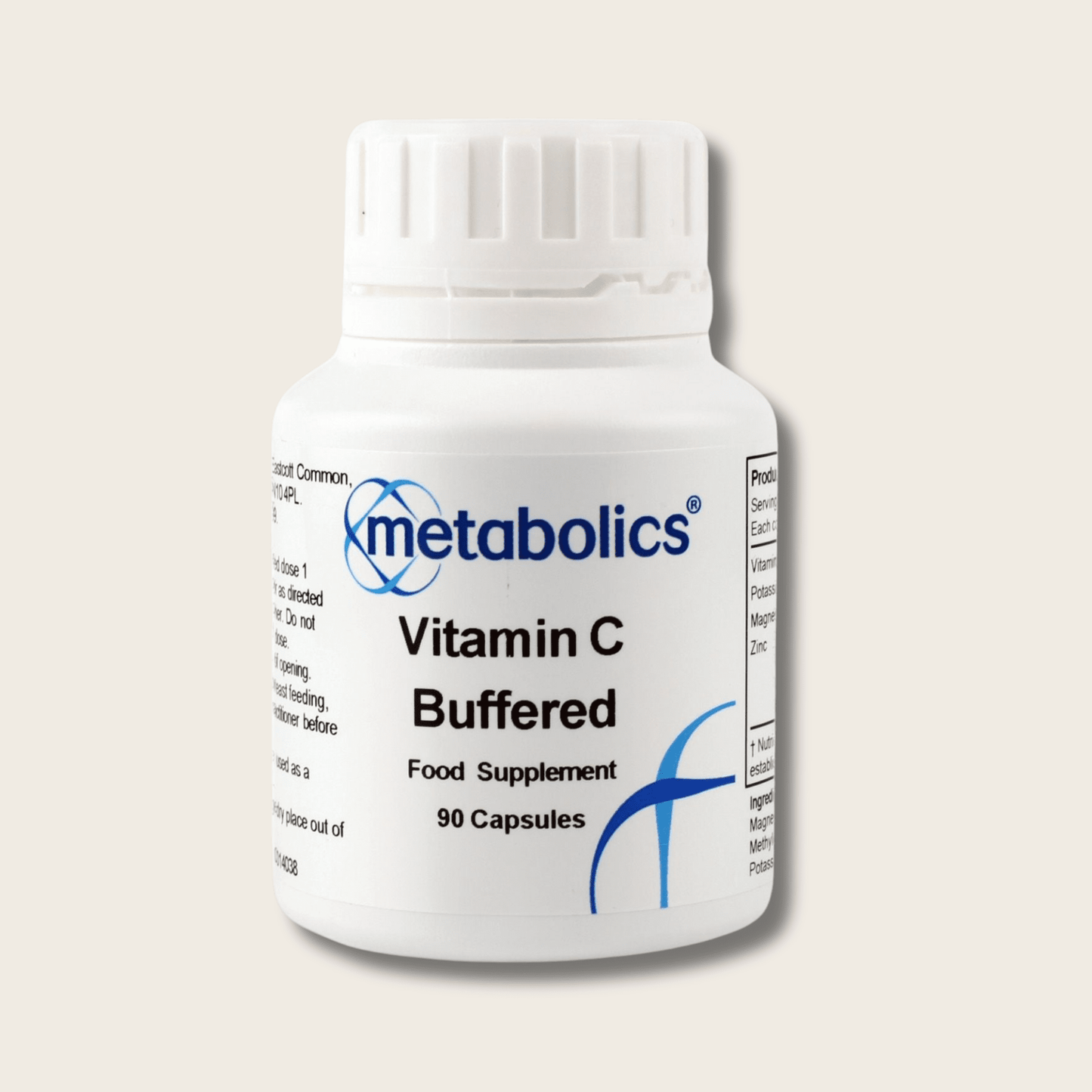 Vitamin C Buffered - 90 capsules - Metabolics