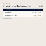 Vitamin D for Kids with Vitamin A - Metabolics
