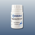 Vitamin D3 And K2 - 90 Capsules - Metabolics