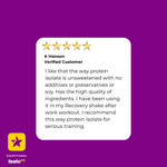 Whey Protein Isolate Unflavoured | Nutristrength - Metabolics