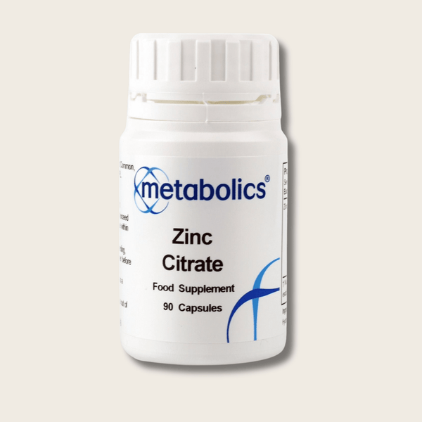 Zinc Citrate - 90 capsules - Metabolics