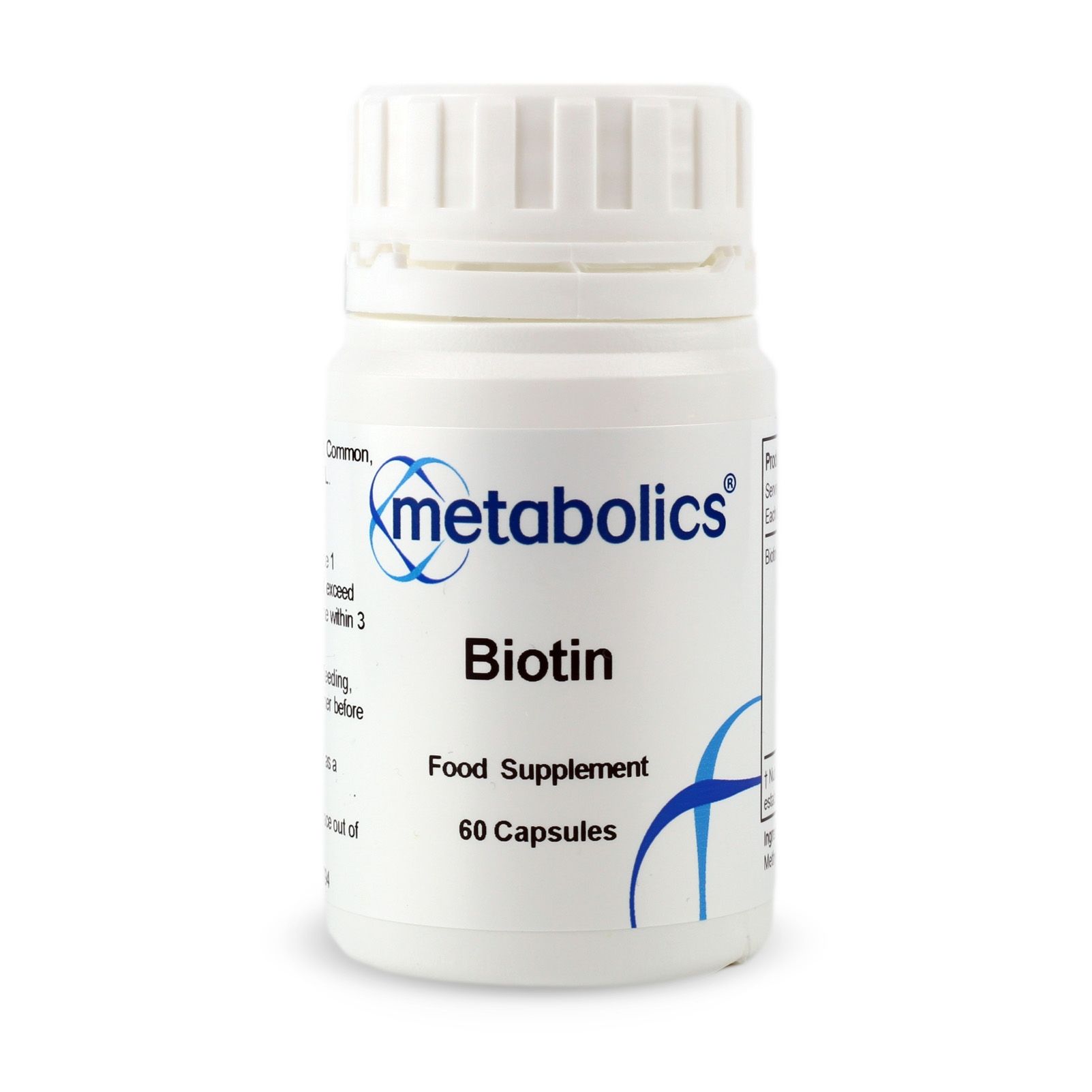 Biotin (Pot of 60 capsules)