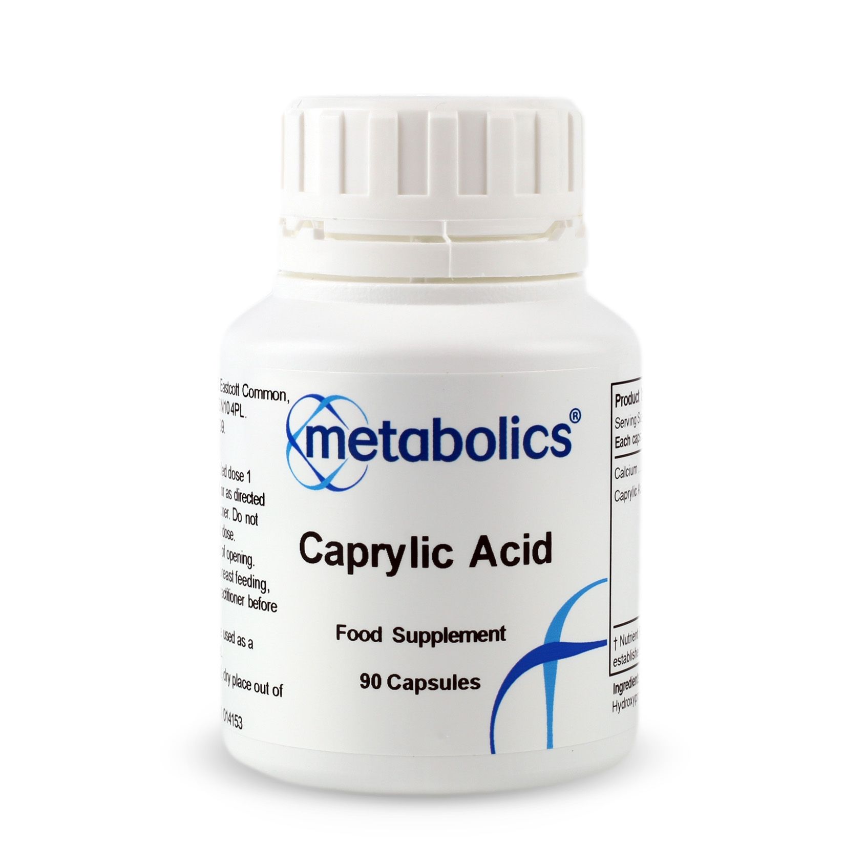 Caprylic Acid (Pot of 90 capsules)