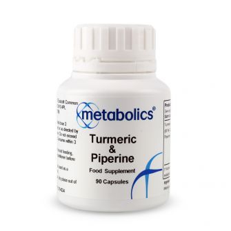 Turmeric and Piperine (Pot of 90 capsules)