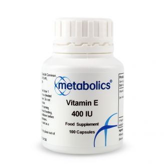 Vitamin E 400 IU (Pot Of 100 Capsules)