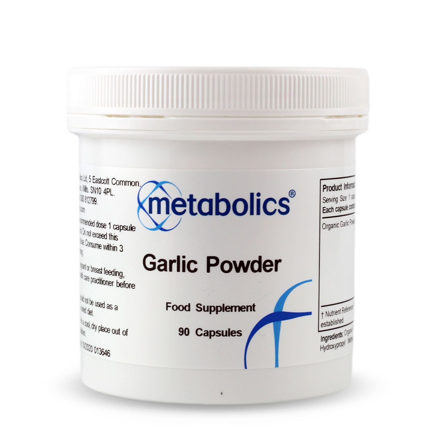 Garlic Powder (Pot of 90 capsules)