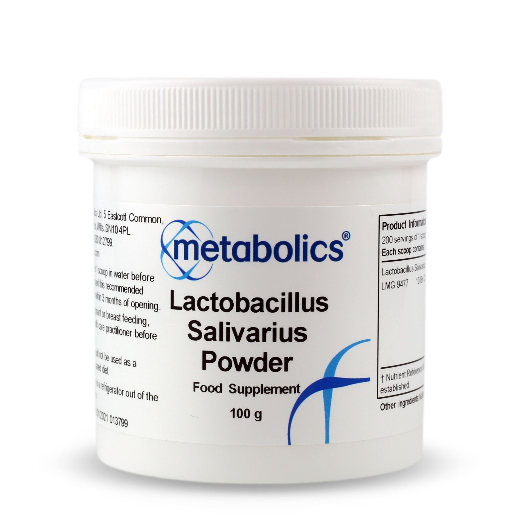 Lactobacillus Salivarius Powder (100g)