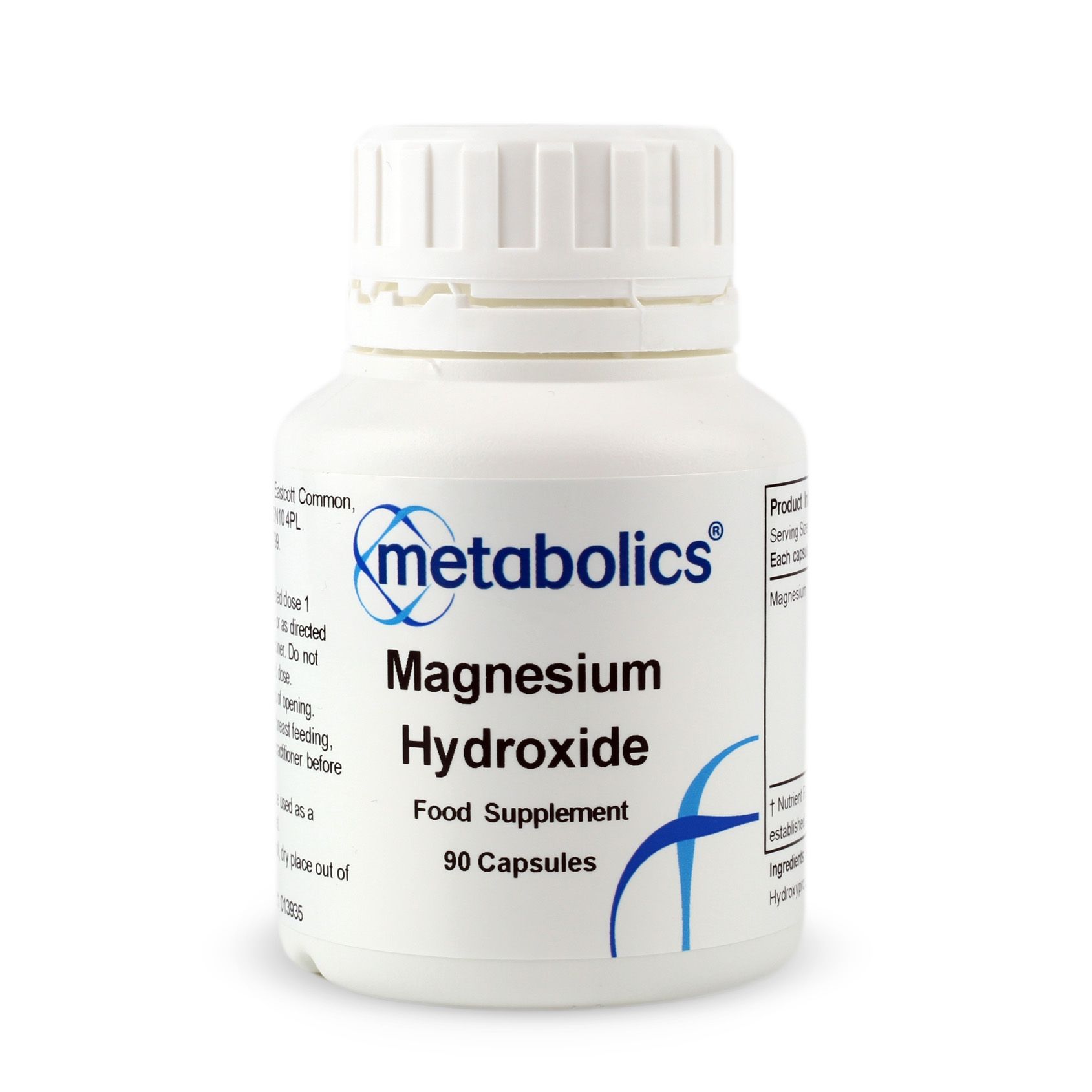 Magnesium Hydroxide (Pot of 90 capsules)