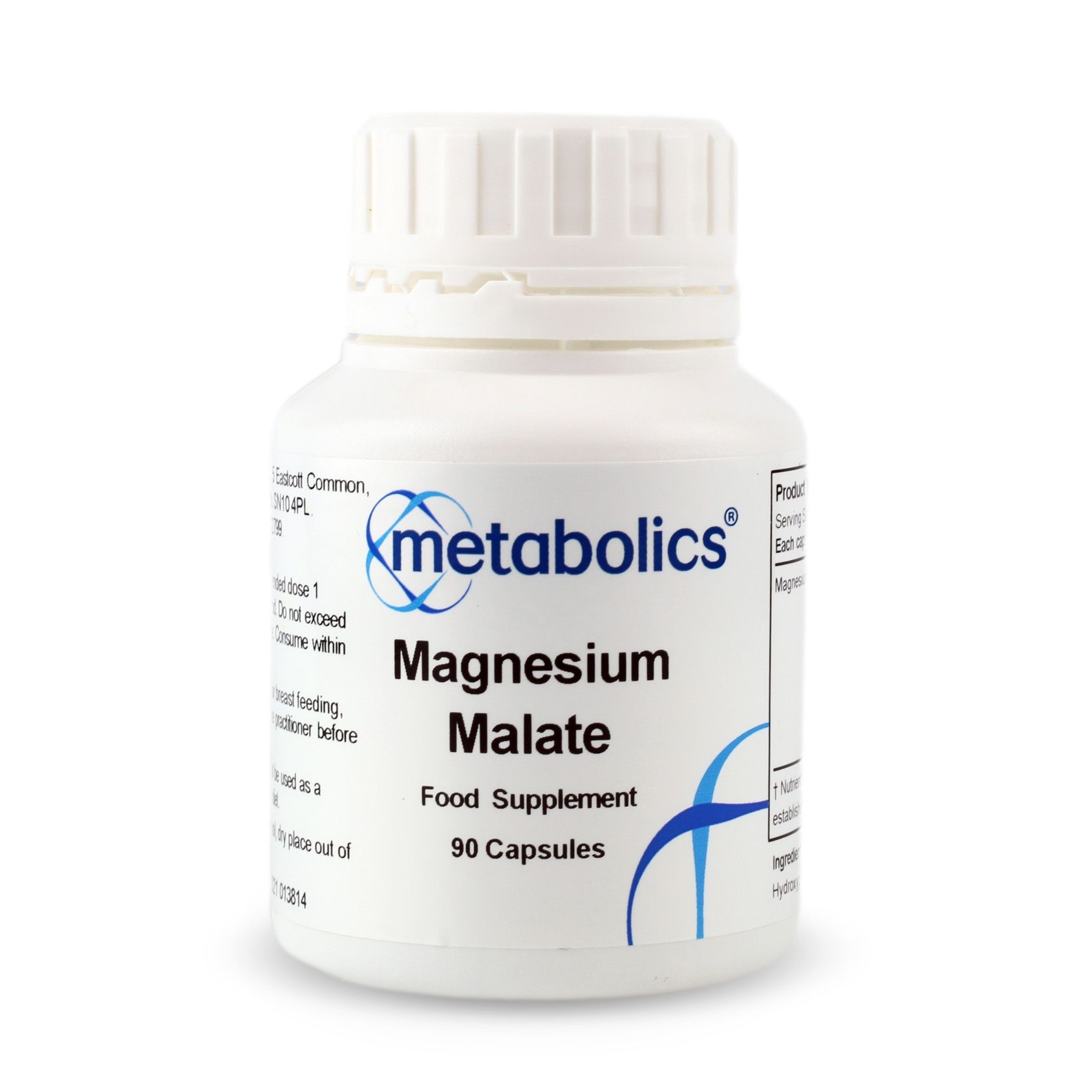 Magnesium Malate (Pot of 90 capsules)