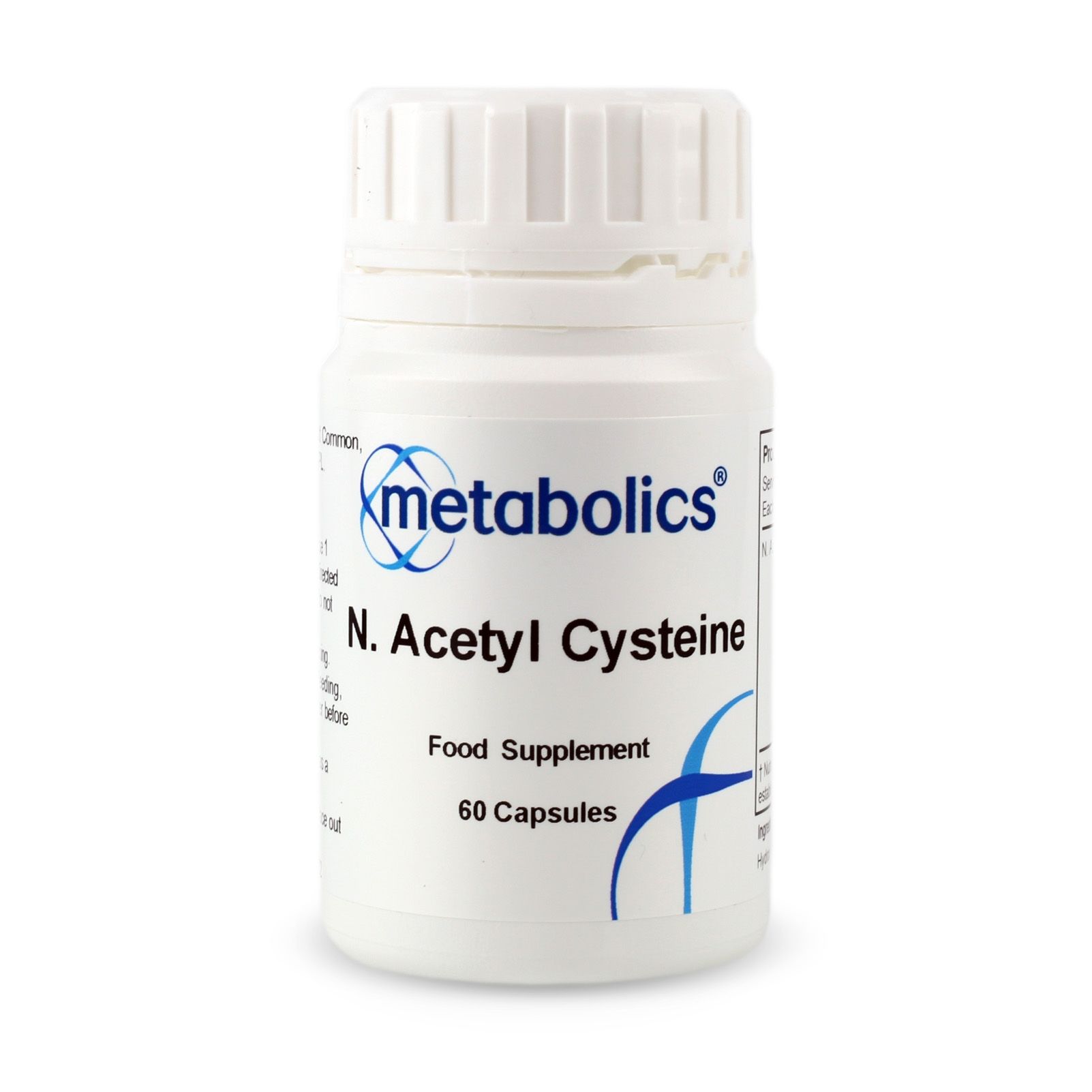 N. Acetyl Cysteine (Pot of 60 capsules)