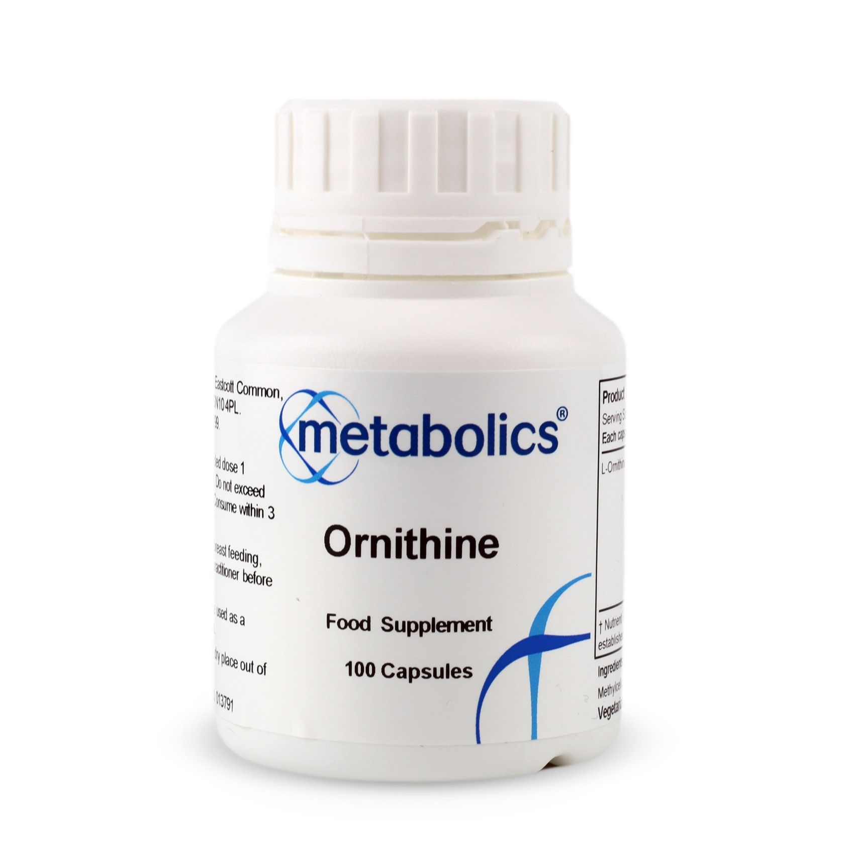 Ornithine (Pot of 100 capsules)